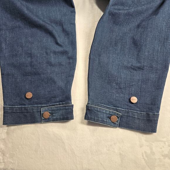Wide Leg Denim Jeans - Picture 13 of 13